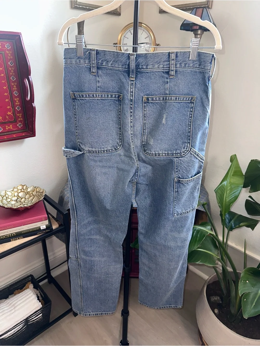 We The Free Relaxed Light Blue Carpenter Jeans - Picture 5 of 5